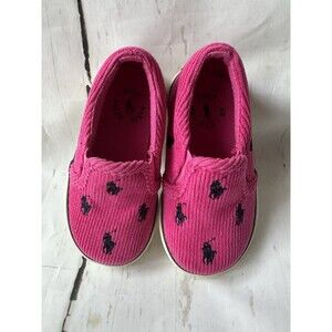 Childrens Polo Ralph Lauren Corduroy, Slip Ons Size 5